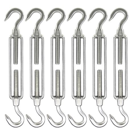 Bowmeego M6 Hook Eye Turnbuckle For Sun Shade Pack Of 6 C To O 304