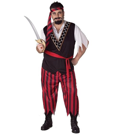 Adult Pirate plus size Costume - Men Pirate Costumes