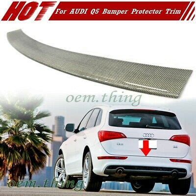 Ebay Fit For Audi Q R St Suv Rear Bumper Protector Trim