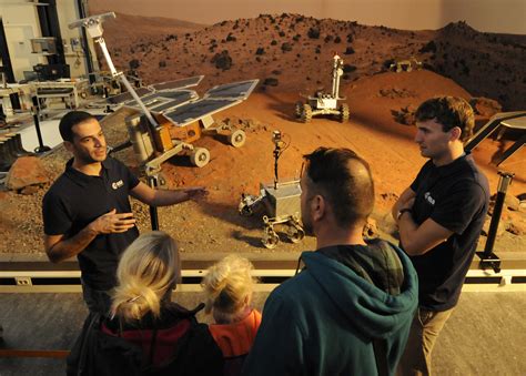 Esa Visitors To Estecs Planetary Robotics Lab