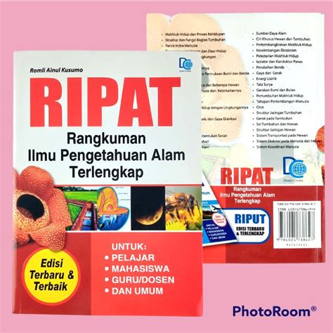 Jual Buku Ripat Rangkuman Ilmu Pengetahuan Alam Terlengkap Shopee