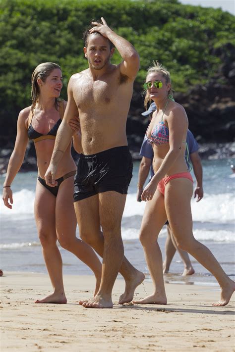 EMILY BETT RICKARDS In Bikini At A Beach In Maui 11 30 2015 HawtCelebs