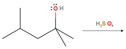 Dehydration Of Dimethyl Pentanol Forms One Major And One Minor