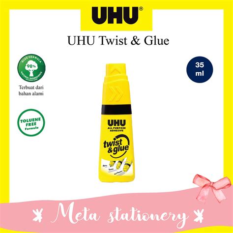 Jual UHU All Purpose Twist Glue 35 Ml Shopee Indonesia