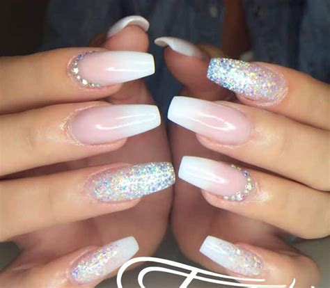 35 Gradient Glitter Ombre Nails To Add Glam Naildesigncode