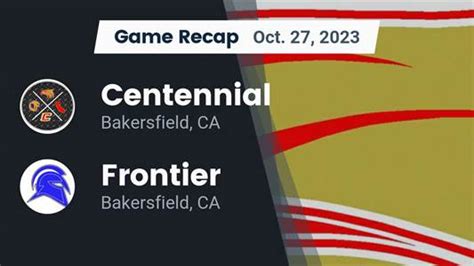 Football Game Recap Frontier Titans Vs Central Grizzlies