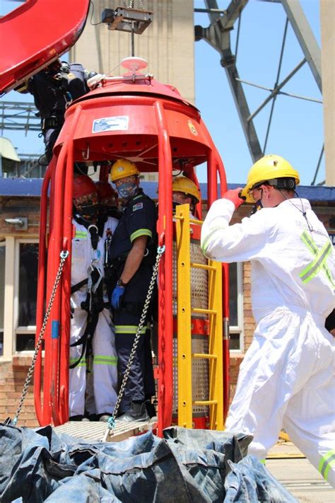 Mines Rescue Services 3000m Mobile Rescue Winder 6man Capsule