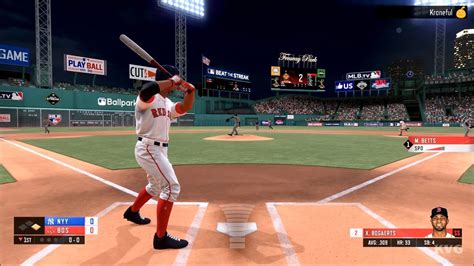 RBI Baseball 20 New York Yankees Vs Boston Red Sox Night Gameplay