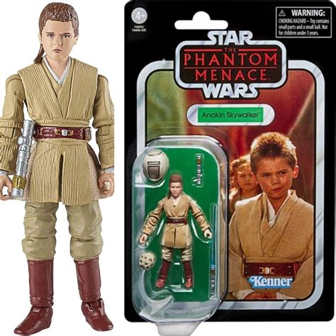 Boneco Anakin Skywalker - Star wars Boneco The Vintage Anakin Skywalker Hasbro F4493 no Shoptime