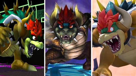 Evolution Of Giga Bowser Super Smash Bros Melee To Ultimate Youtube