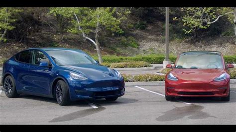 Tesla Model Y Vs Model Visual Comparison Tesla Model Y Vs