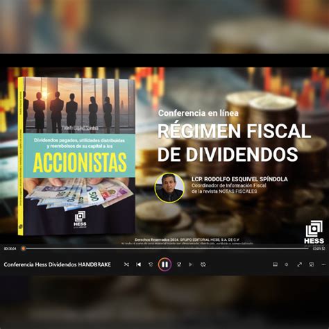 Taller R Gimen Fiscal De Dividendos