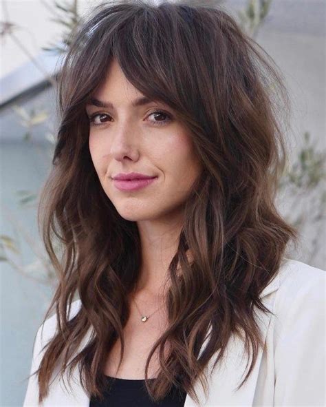 Prettiest Long Layered Haircuts With Bangs For Artofit