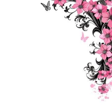 Black Pink Border, Idol, Kpop, Border PNG Transparent Image and Clipart ...