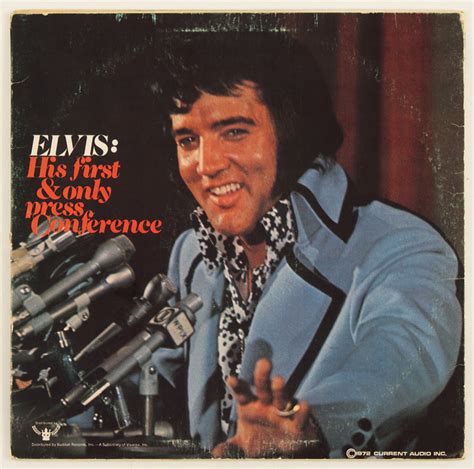 Lot Detail Elvis His First And Only Press Conference Lp