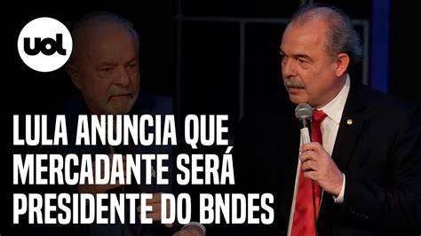 Mercadante será presidente do BNDES no governo Lula YouTube