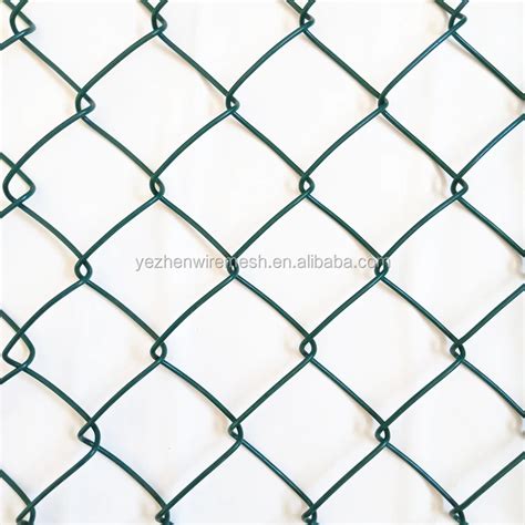 Farm Black Cyclone Chain Link Wire Mesh Fence Pvc Fencing Supplies