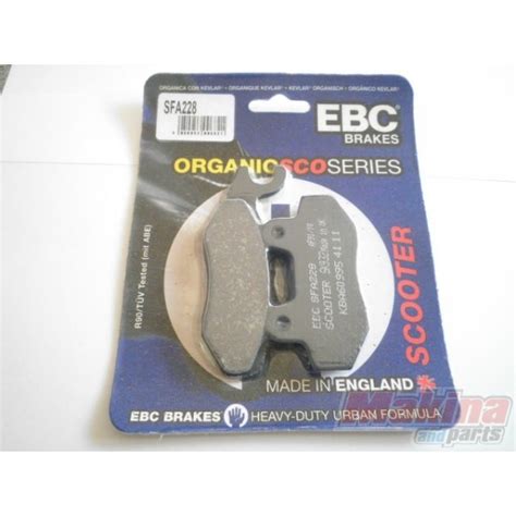 SFA228 EBC Front Brake Pads Kymco Agility 50 125