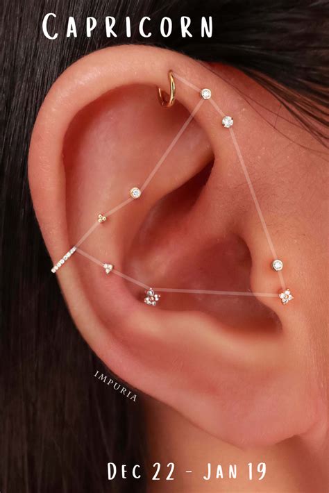 Zodiac Sign Piercings 60 Photos