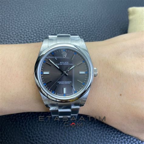 Rolex Oyster Perpetual Gri Kadran