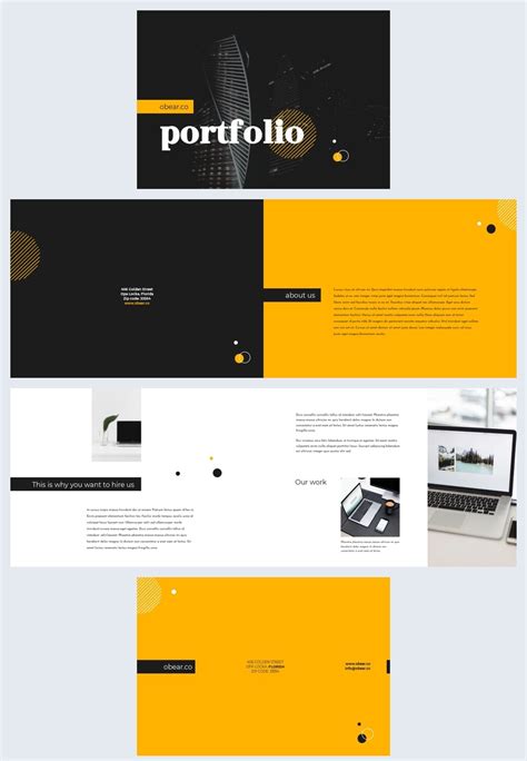 Free Elegant Business Portfolio Template - Flipsnack