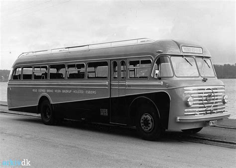 arkiv dk Rutebil Vejle Esbjerg på Ibæk Strandvej ca 1955