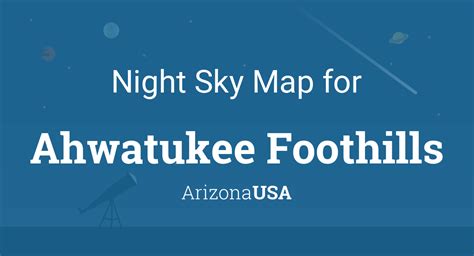 night sky map planets visible tonight  ahwatukee foothills