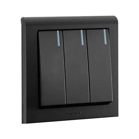 Black Legrand Myrius Modular Switches At Best Price In Mumbai Pawan