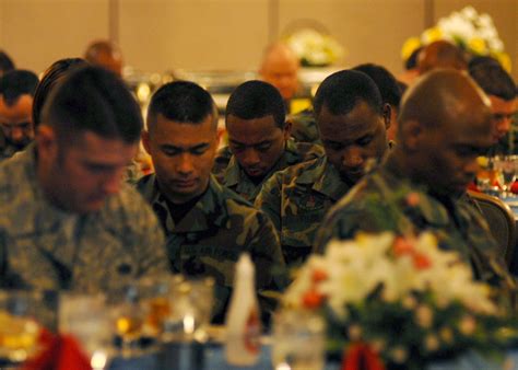 Wolf Pack Members Participate In National Prayer Luncheon Kunsan Air