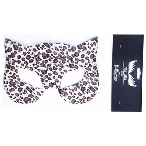 Máscara Sensual Felina Hot Flowers Sexshop Loja Pimenta