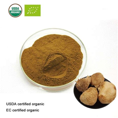 Lion S Mane Mushroom Dual Extract 10 1 Polysaccharides Powder Organic