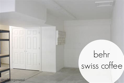 Behr Swiss Coffee Paint On Walls - Board & Batten Guest Bedroom Reveal ...