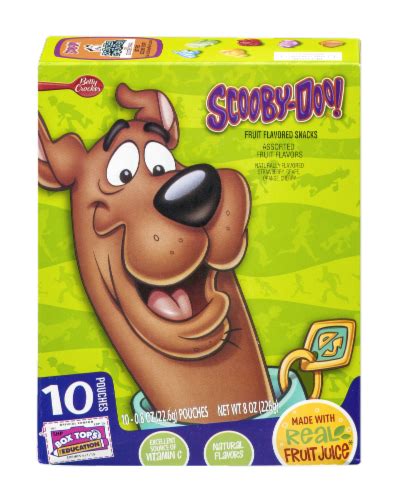 Betty Crocker Scooby Doo Fruit Snacks 10 Ct 0 8 Oz Kroger