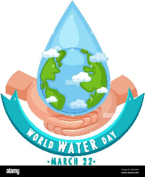 World Water Day Icon Illustration Stock Vector Image And Art Alamy