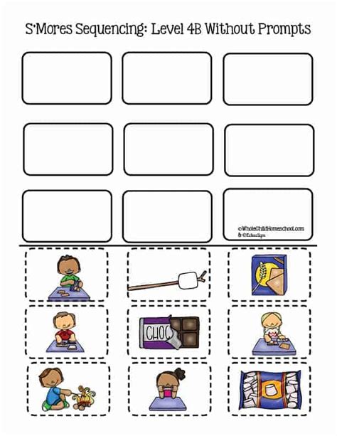 Smores Sequencing Skills Packet For Math And Language