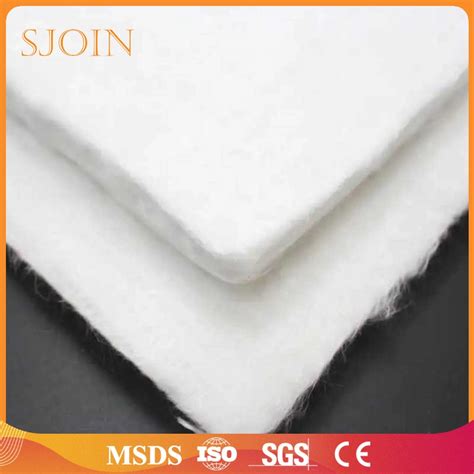 Fiberglass Needle Mat Of Insulation Cotton High Temprature Thermal Protected Thermal Insulation