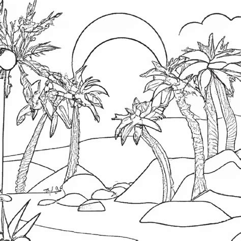 Imprimir Oasis Dibujo Para Colorear E Imprimir Porn Sex Picture