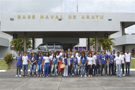 Alunos Visitam A Base Naval De Aratu Com2DN