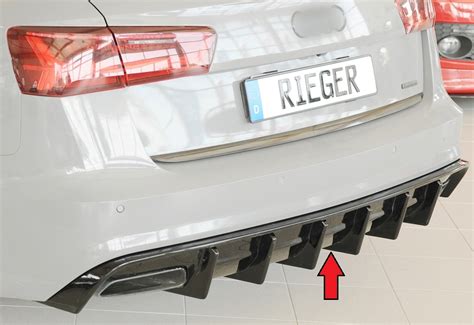 Aggressive Diffuser V Voor Audi A C Facelift S Line Sedan Avant