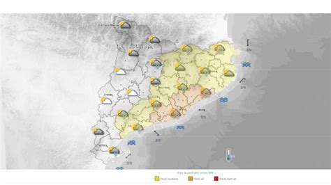 Alerta En Catalu A Las Fuertes Lluvias Y Tormentas Alcanzan La Costa