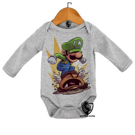 Emporio Dutra Roupa Bebê manga longa Luigi BROS