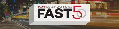 2020 Fast 50 Crains New York Business