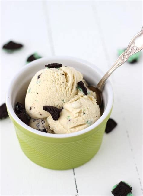 Baileys Mint Oreo Ice Cream