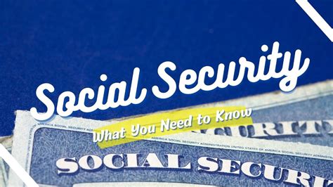 What You Should Know About Social Security Youtube