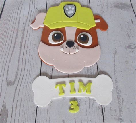 Paw Patrol Edible Cake Topper