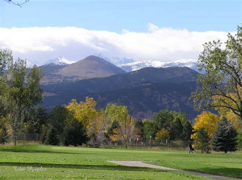 Flatirons Golf Course in Boulder