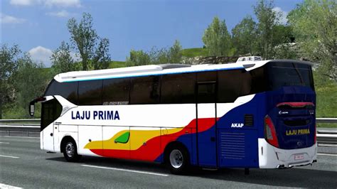 Membuat Livery Bus Laju Prima SR2 XHD ETS2 YouTube