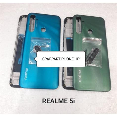 Jual Original Back Casing Housing Fullset Realme 5i Sudah Termasuk