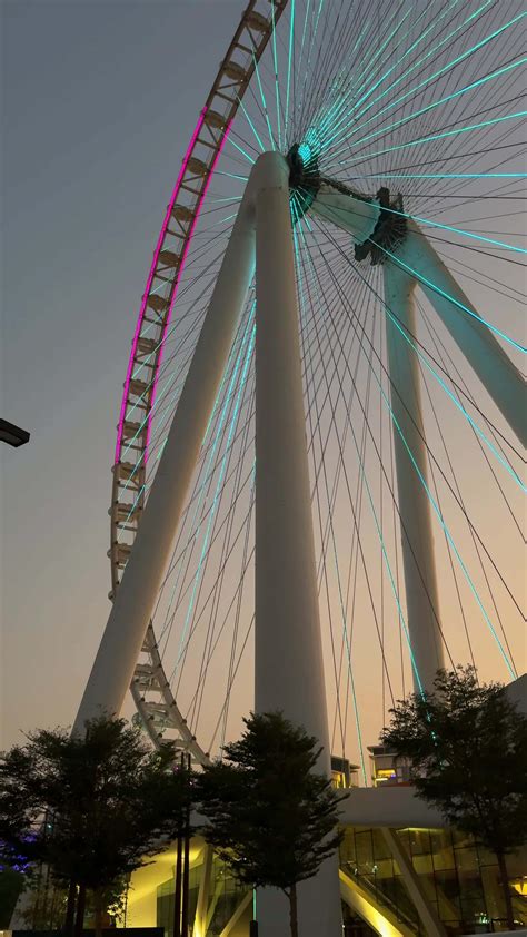 The Ain Dubai World S Tallest Ferris Wheel Opens In Dubai The Ain