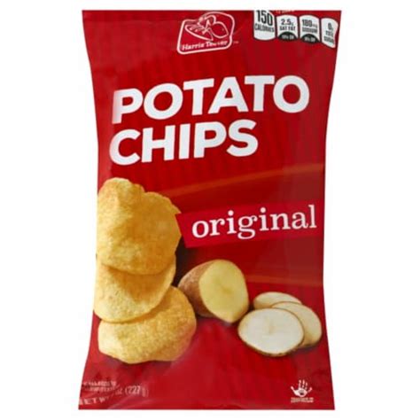 Harris Teeter™ Original Potato Chips 8 Oz Harris Teeter